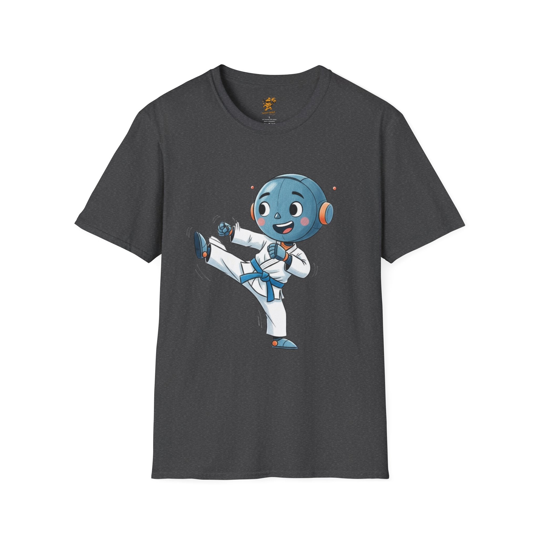 KidBots Karate B Adult Unisex Softstyle T-Shirt | Fun Robot Sports Design | Gift for Teens and Adults, Sports Lovers, Casual Wear, Birthday, Every [...]