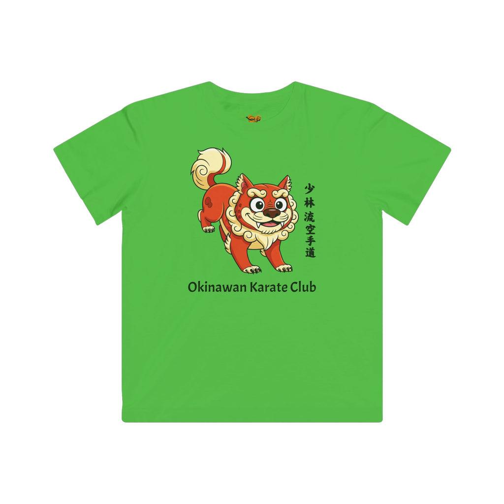 Okinawan Karate Club Kids Tee - Playful, Unique Gift for Young Martial Artists, Karate Practice Tee, Birthday Gift, Sportswear, Fun Shirt