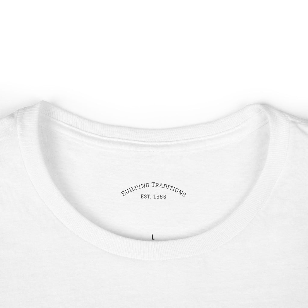 Women's Graphic Tee - Courageous Lion Graphic, Inspirational Shirt for Her, Casual Wear, Gift for Animal Lovers, Unique Softstyle Tee