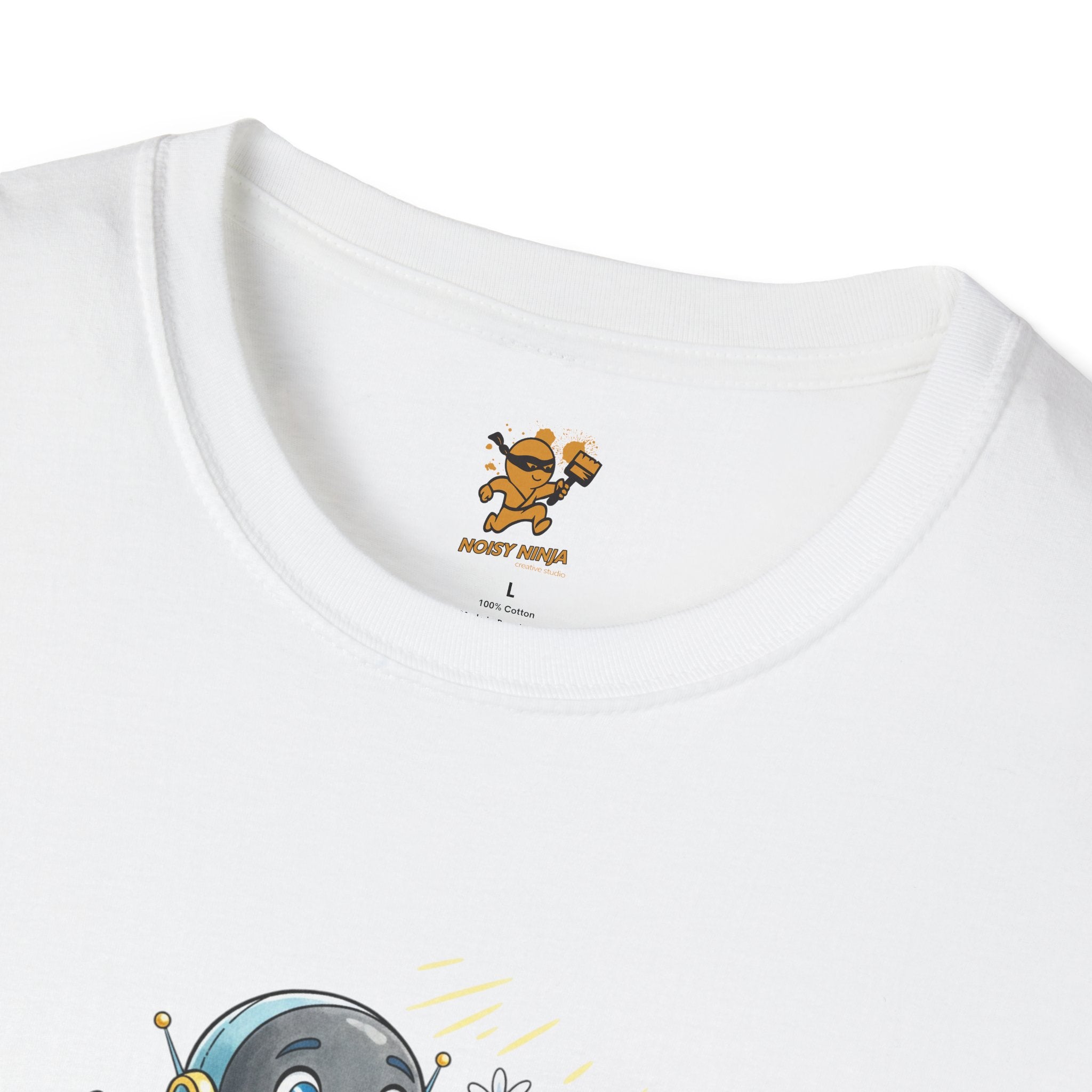KidBots Happy Puppy Dance Adult Size Unisex Softstyle T-Shirt | Fun Robot and Dog Design | Gift for Kids and Pet Lovers, Casual Wear, Birthday, Every [...]