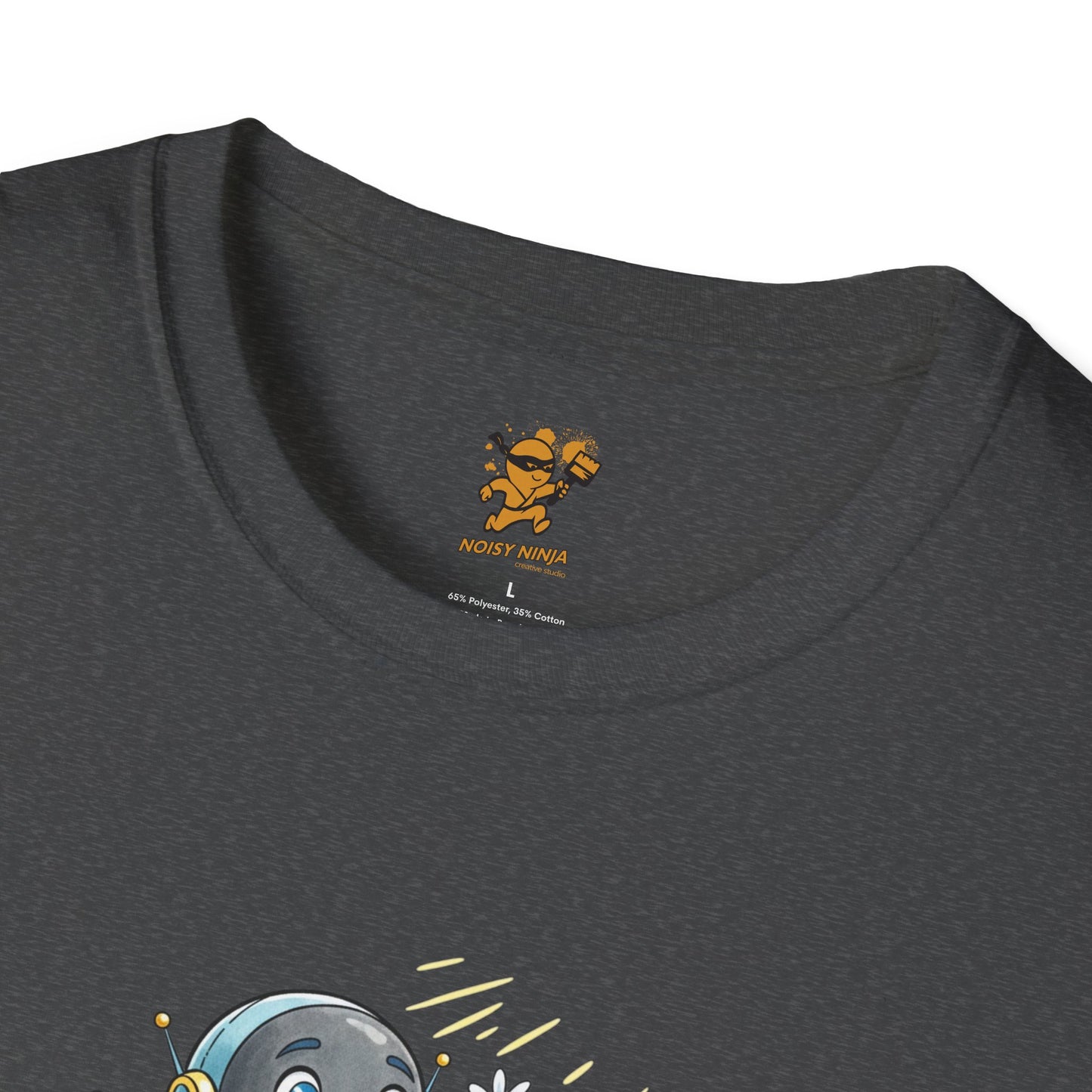 KidBots Happy Puppy Dance Adult Size Unisex Softstyle T-Shirt | Fun Robot and Dog Design | Gift for Kids and Pet Lovers, Casual Wear, Birthday, Every [...]