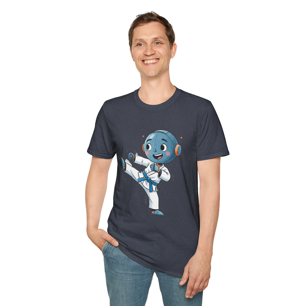 KidBots Karate B Adult Unisex Softstyle T-Shirt | Fun Robot Sports Design | Gift for Teens and Adults, Sports Lovers, Casual Wear, Birthday, Every [...]
