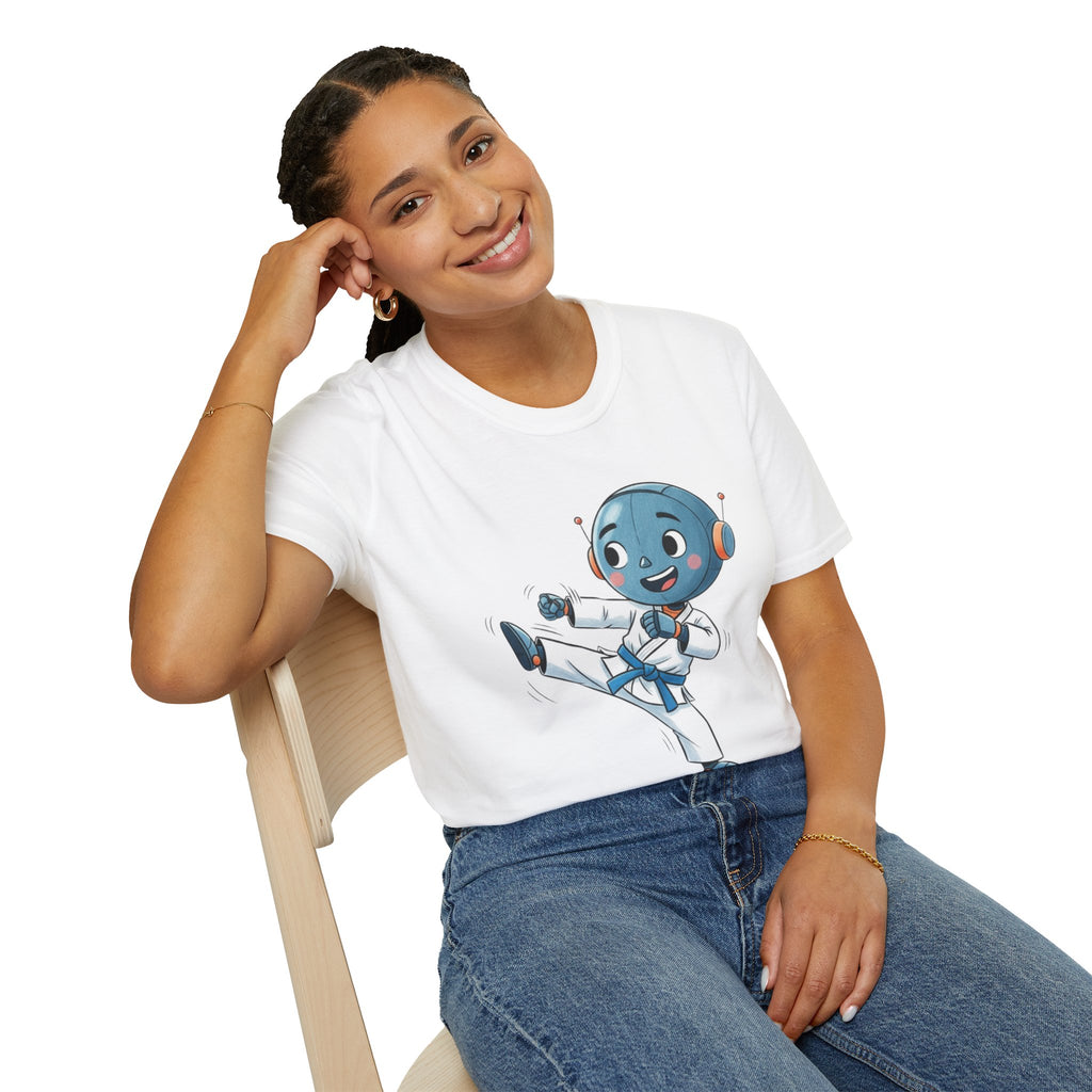 KidBots Karate B Adult Unisex Softstyle T-Shirt | Fun Robot Sports Design | Gift for Teens and Adults, Sports Lovers, Casual Wear, Birthday, Every [...]