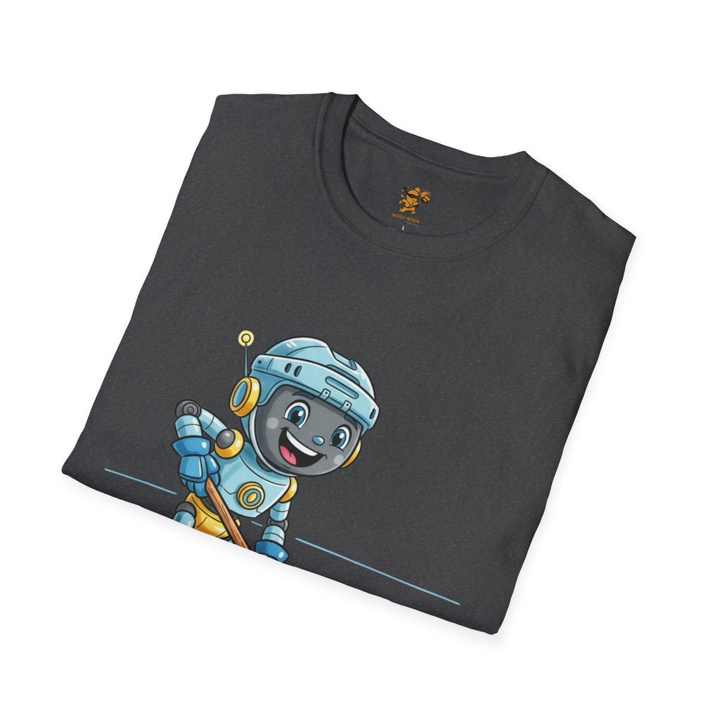 KidBots Hockey H Adult Unisex Softstyle T-Shirt | Fun Robot Sports Design | Gift for Teens and Adults, Sports Lovers, Casual Wear, Birthday, Every [...]