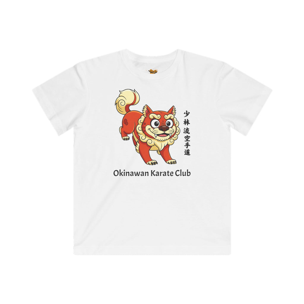 Okinawan Karate Club Kids Tee - Playful, Unique Gift for Young Martial Artists, Karate Practice Tee, Birthday Gift, Sportswear, Fun Shirt