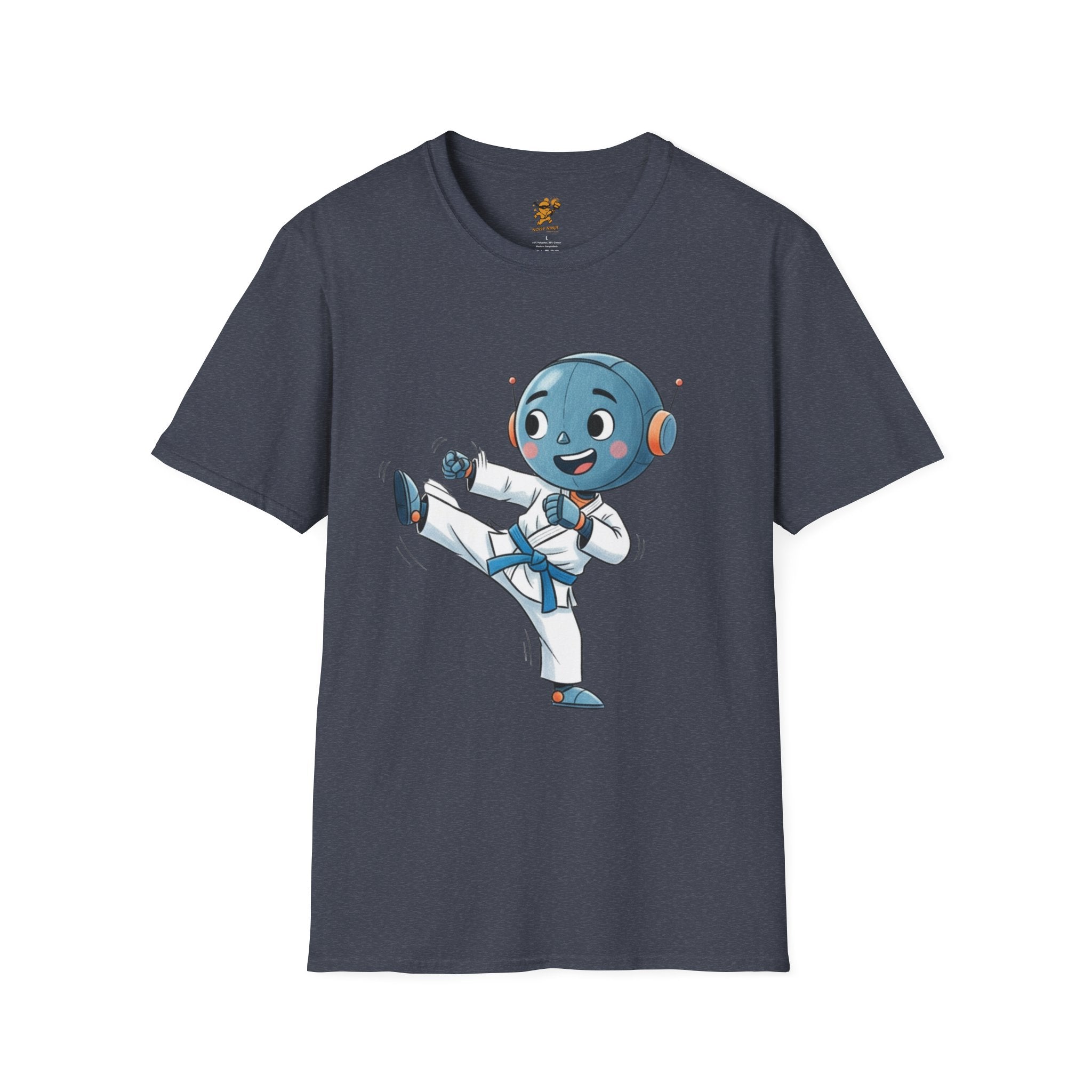 KidBots Karate B Adult Unisex Softstyle T-Shirt | Fun Robot Sports Design | Gift for Teens and Adults, Sports Lovers, Casual Wear, Birthday, Every [...]