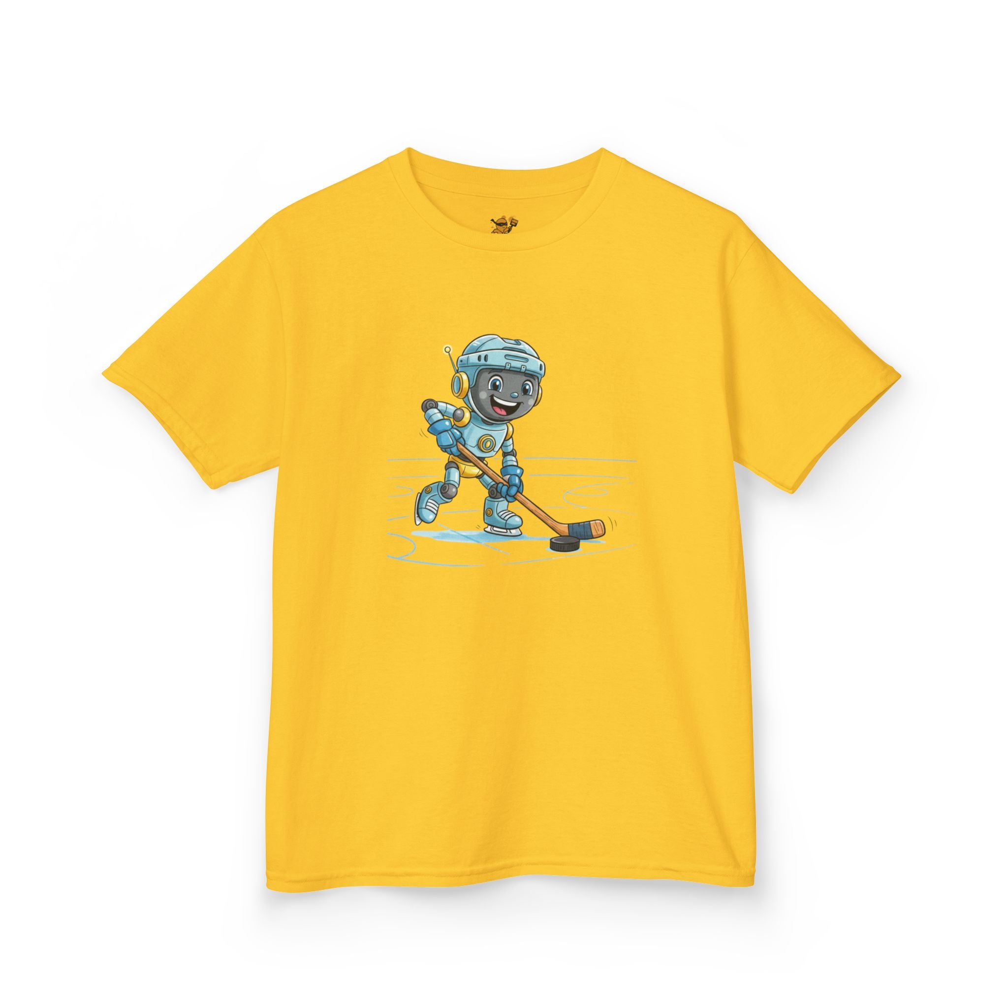 KidBots Hockey H, Youth / Kids T-Shirt, Sports Lover Gift, Fun Summer Wear, Birthday Gift, Playtime Apparel