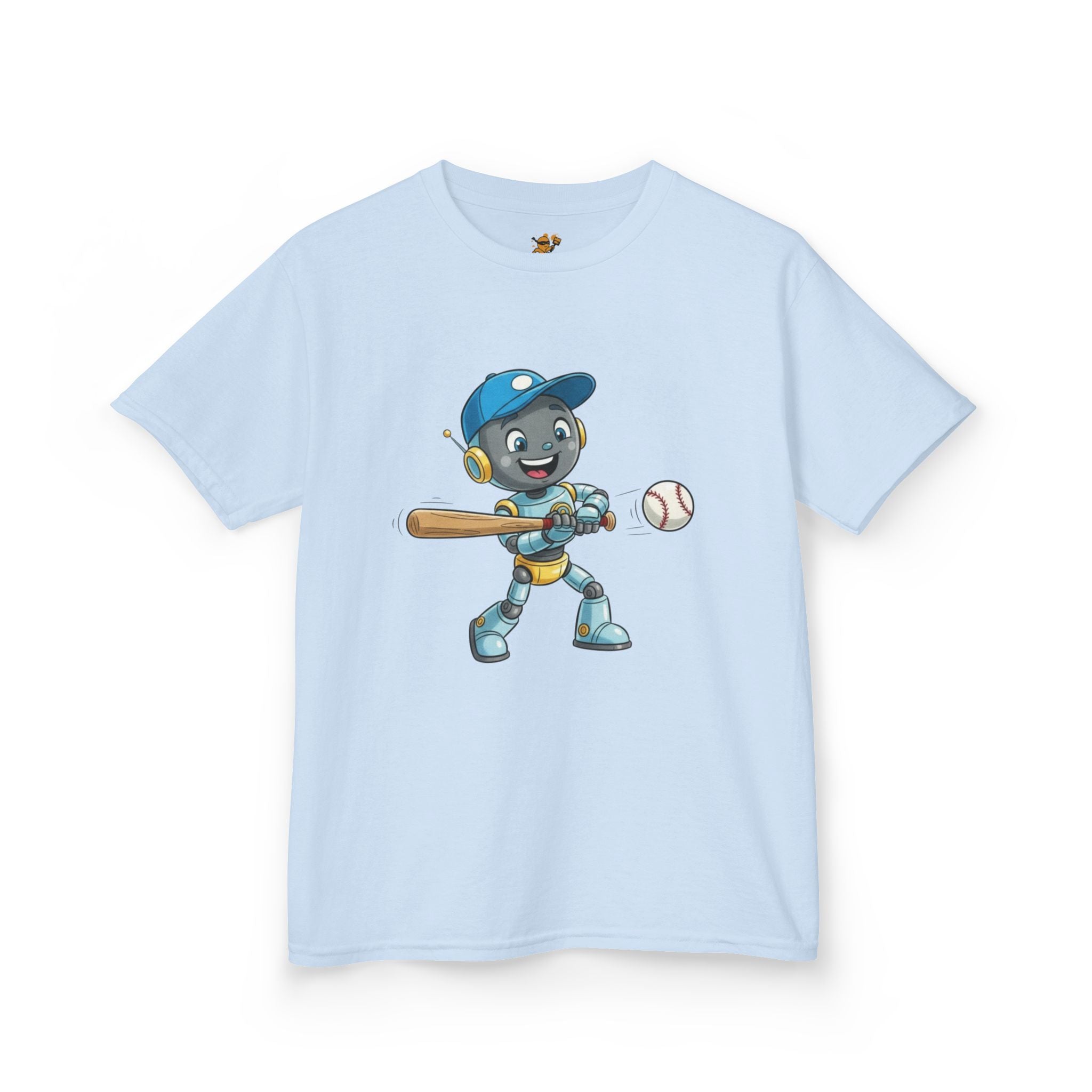 KidBots Baseball, Youth / Kids T-Shirt, Sports Lover Gift, Fun Summer Wear, Birthday Gift, Playtime Apparel