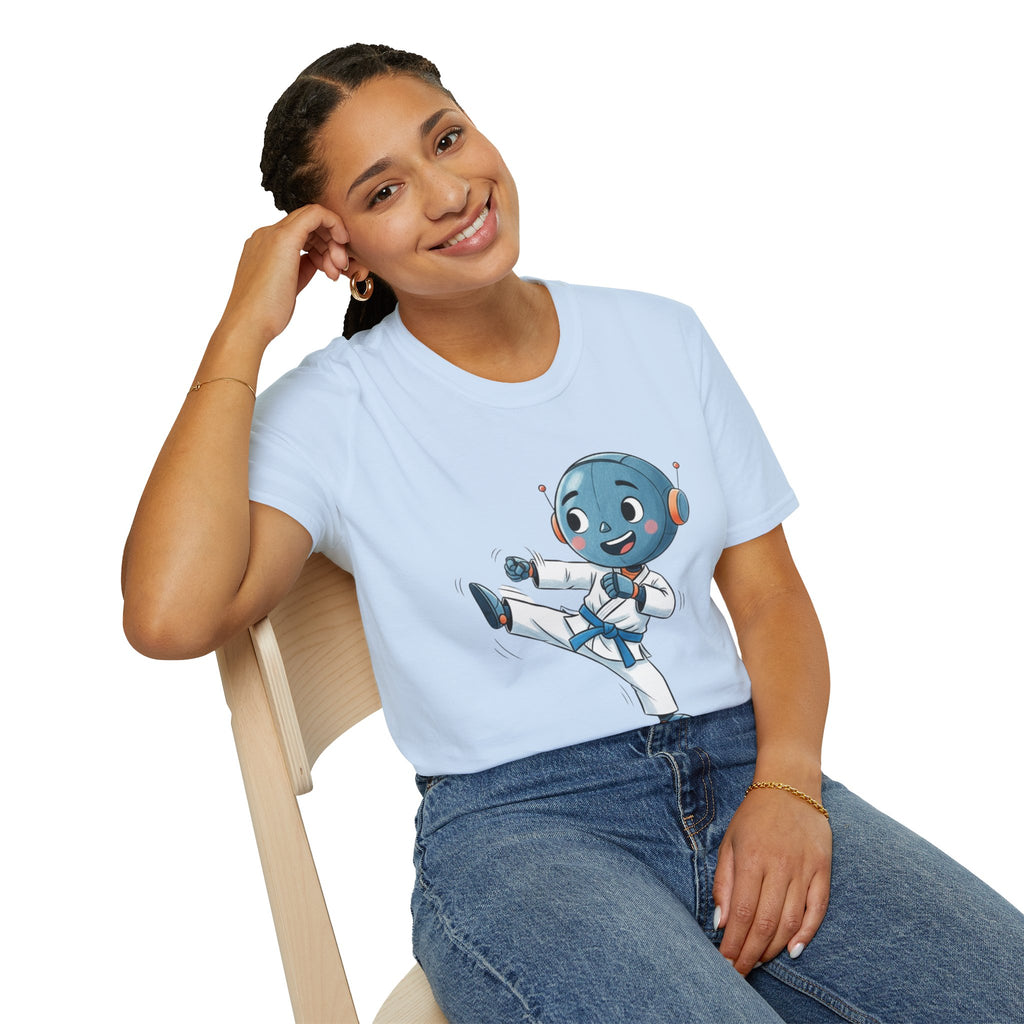 KidBots Karate B Adult Unisex Softstyle T-Shirt | Fun Robot Sports Design | Gift for Teens and Adults, Sports Lovers, Casual Wear, Birthday, Every [...]