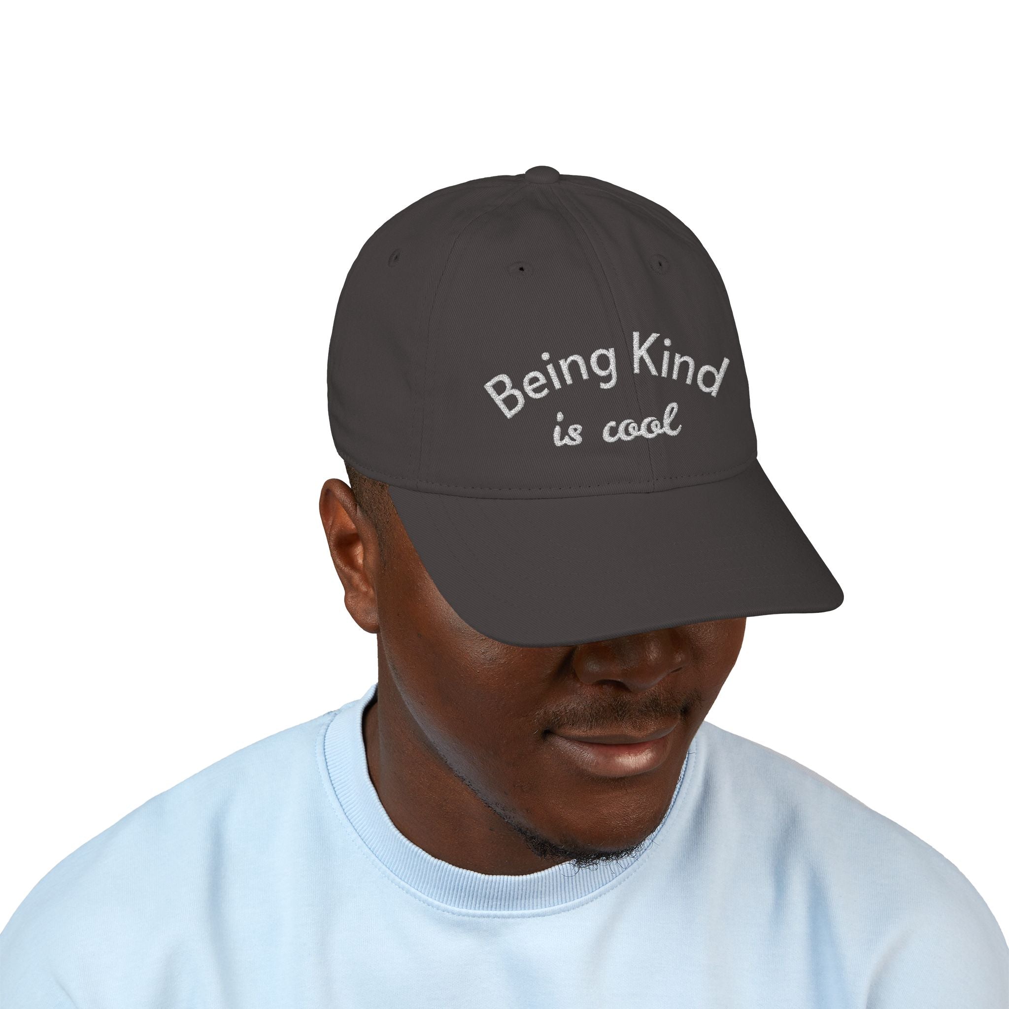'Being Kind Is Cool' Embroidered Baseball Cap