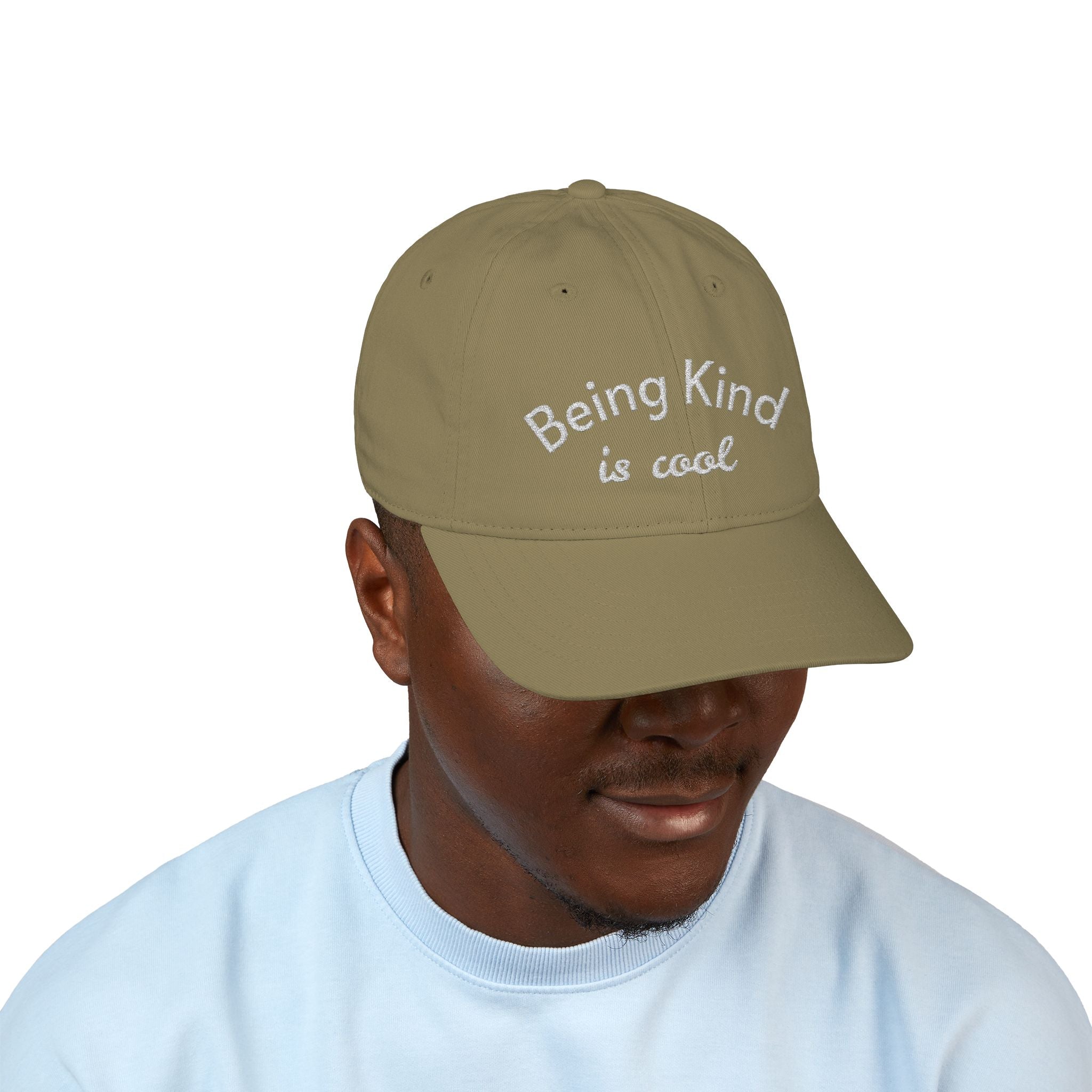 'Being Kind Is Cool' Embroidered Baseball Cap