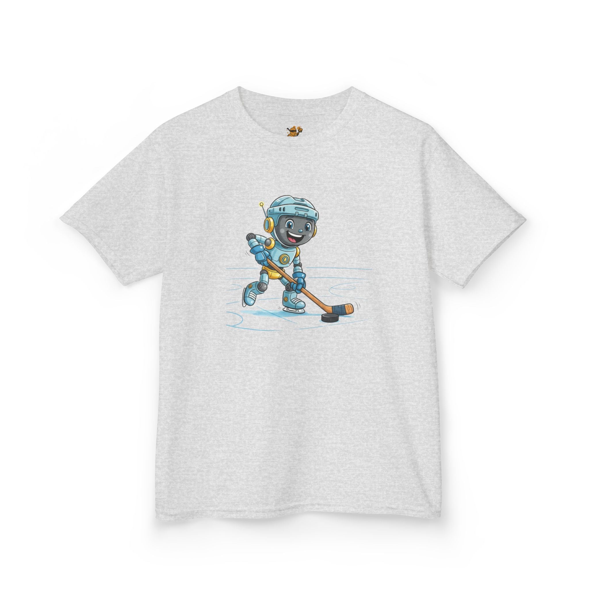 KidBots Hockey H, Youth / Kids T-Shirt, Sports Lover Gift, Fun Summer Wear, Birthday Gift, Playtime Apparel