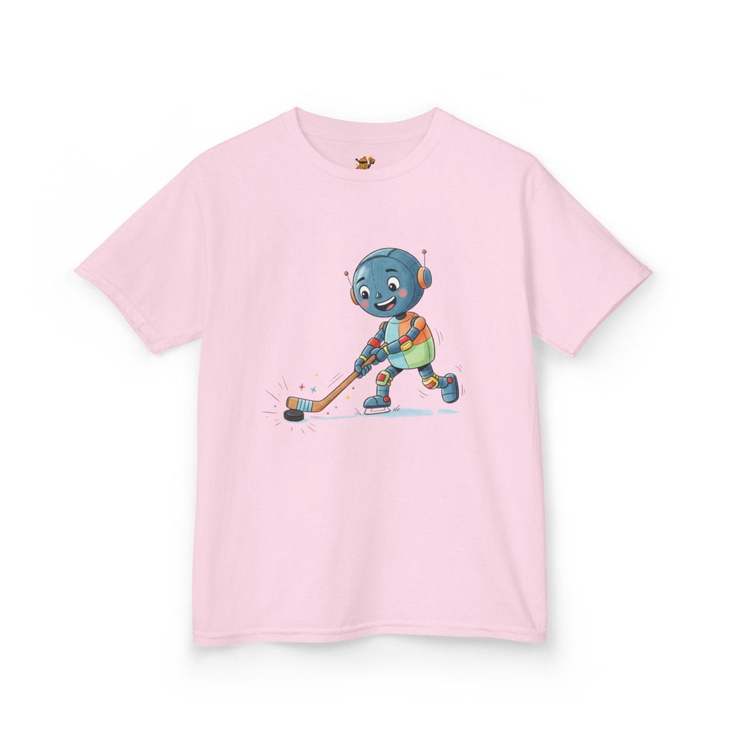 KidBots Hockey G, Youth / Kids T-Shirt, Sports Lover Gift, Fun Summer Wear, Birthday Gift, Playtime Apparel
