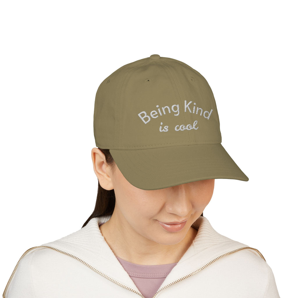 'Being Kind Is Cool' Embroidered Baseball Cap