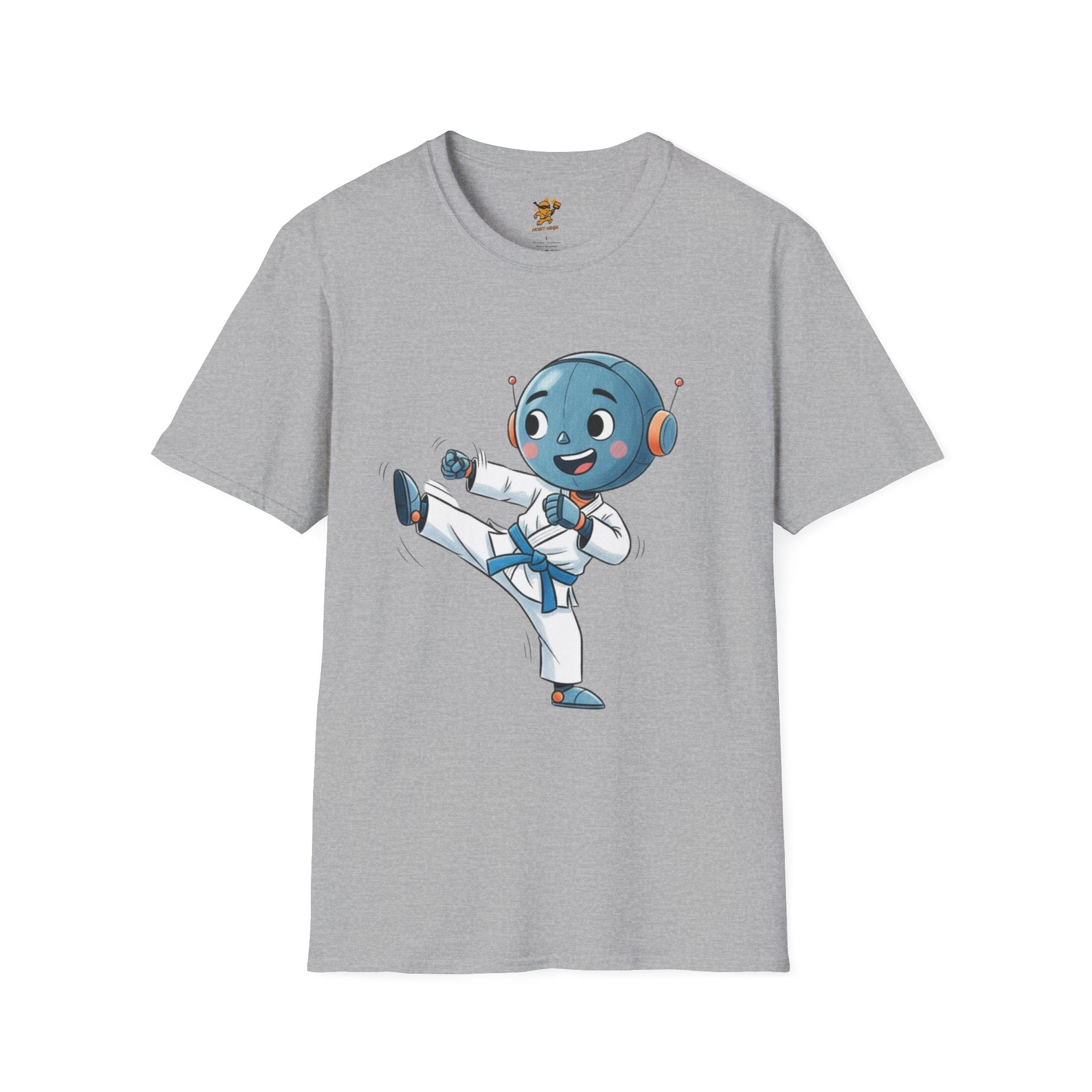 KidBots Karate B Adult Unisex Softstyle T-Shirt | Fun Robot Sports Design | Gift for Teens and Adults, Sports Lovers, Casual Wear, Birthday, Every [...]