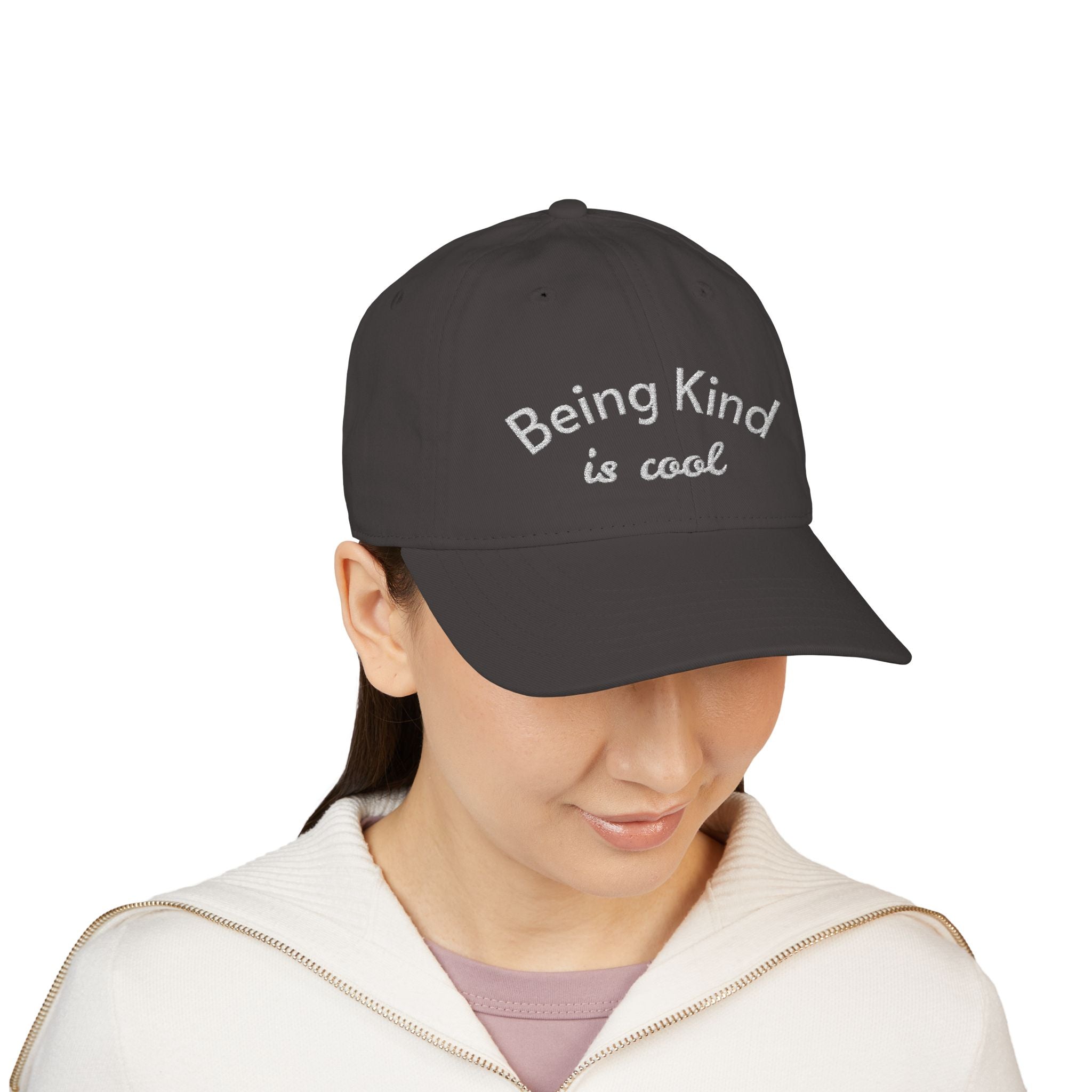 'Being Kind Is Cool' Embroidered Baseball Cap