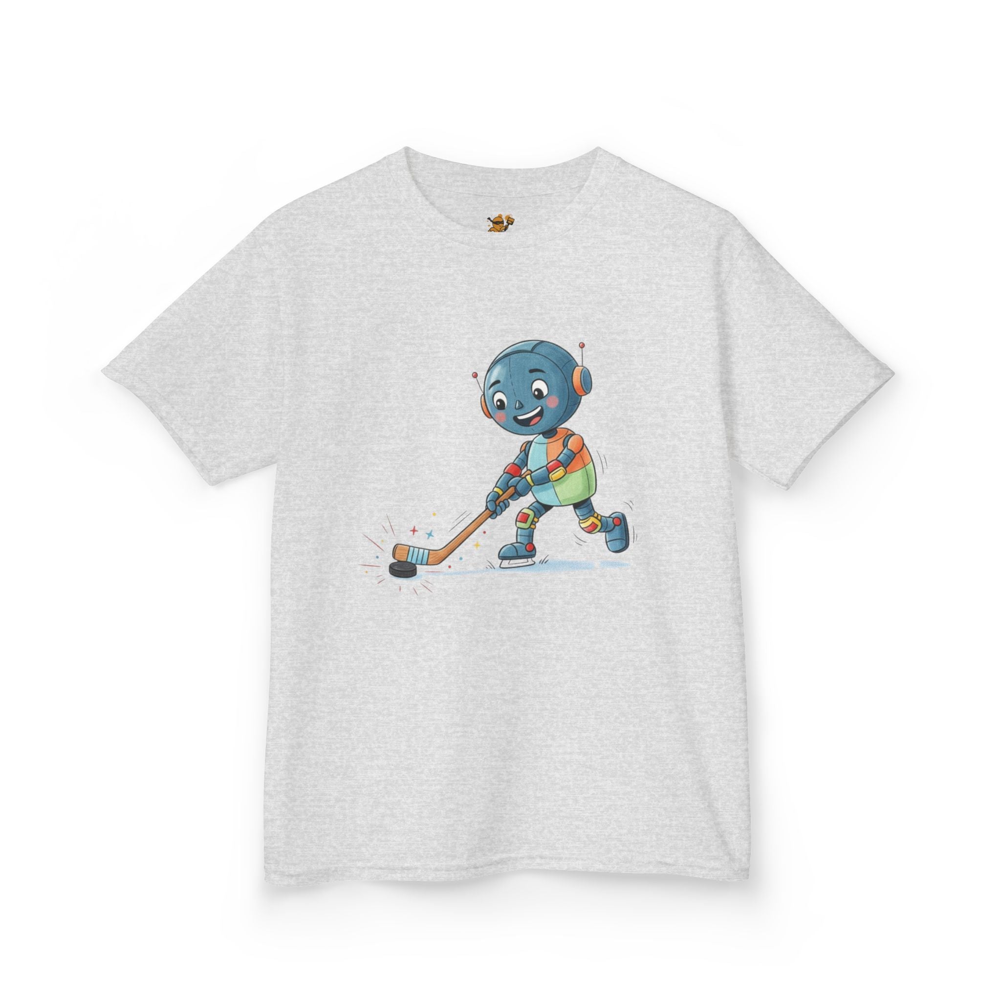 KidBots Hockey G, Youth / Kids T-Shirt, Sports Lover Gift, Fun Summer Wear, Birthday Gift, Playtime Apparel