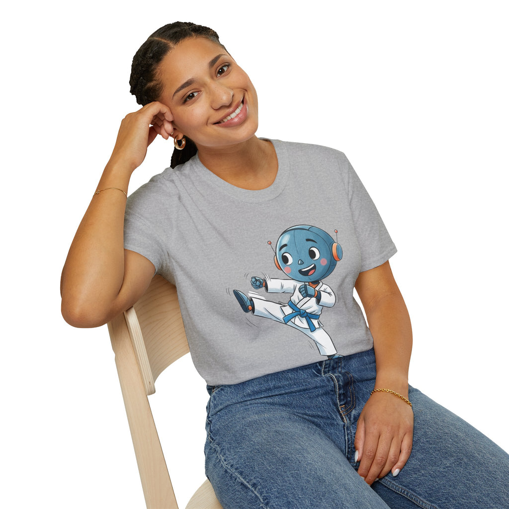 KidBots Karate B Adult Unisex Softstyle T-Shirt | Fun Robot Sports Design | Gift for Teens and Adults, Sports Lovers, Casual Wear, Birthday, Every [...]
