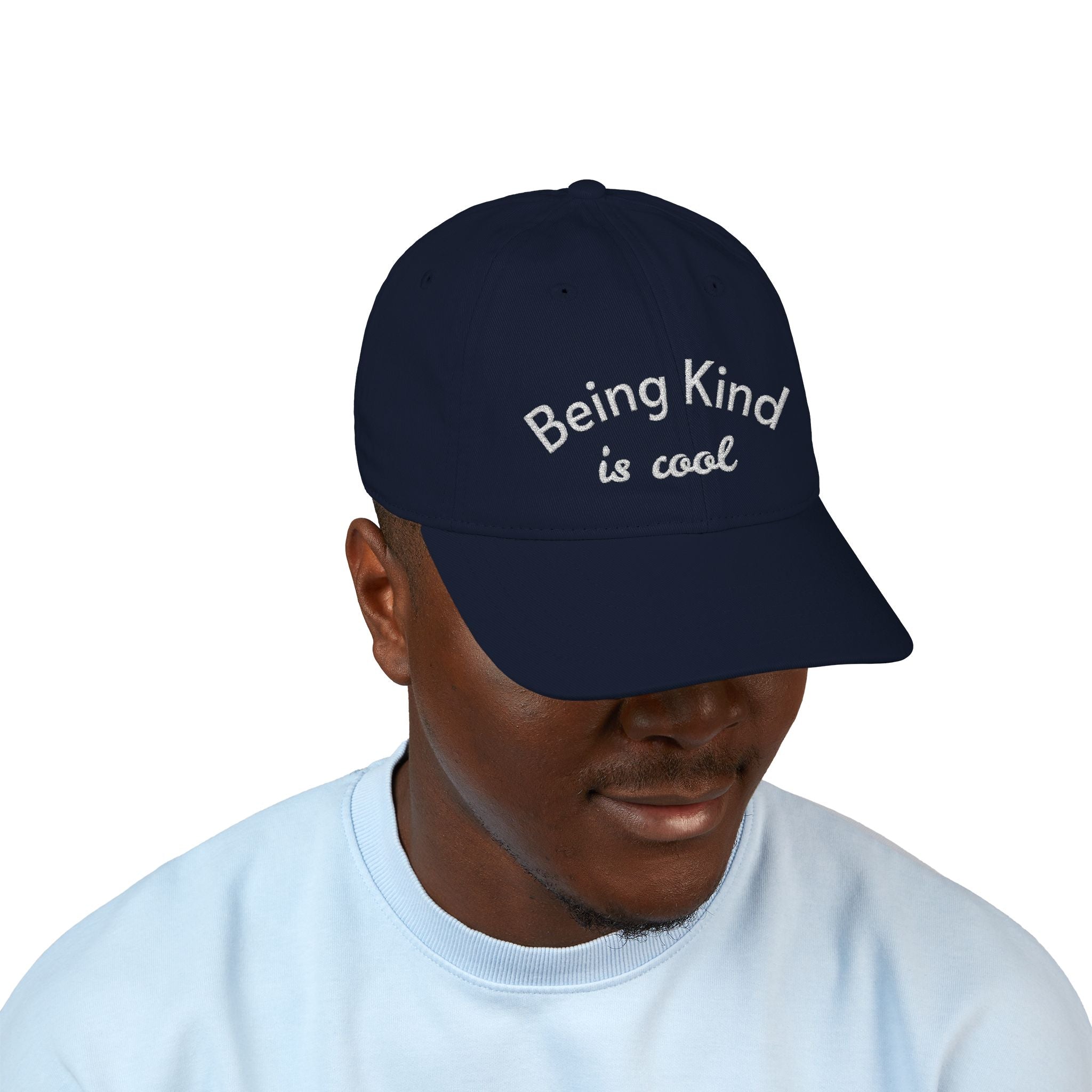 'Being Kind Is Cool' Embroidered Baseball Cap