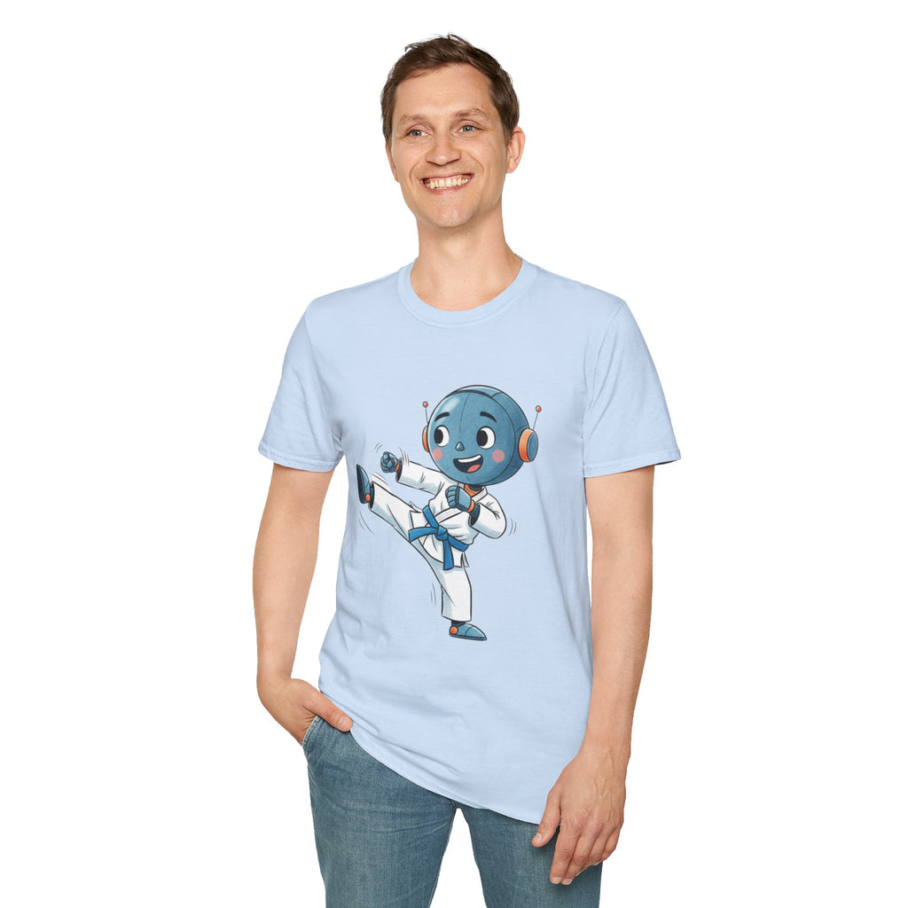 KidBots Karate B Adult Unisex Softstyle T-Shirt | Fun Robot Sports Design | Gift for Teens and Adults, Sports Lovers, Casual Wear, Birthday, Every [...]