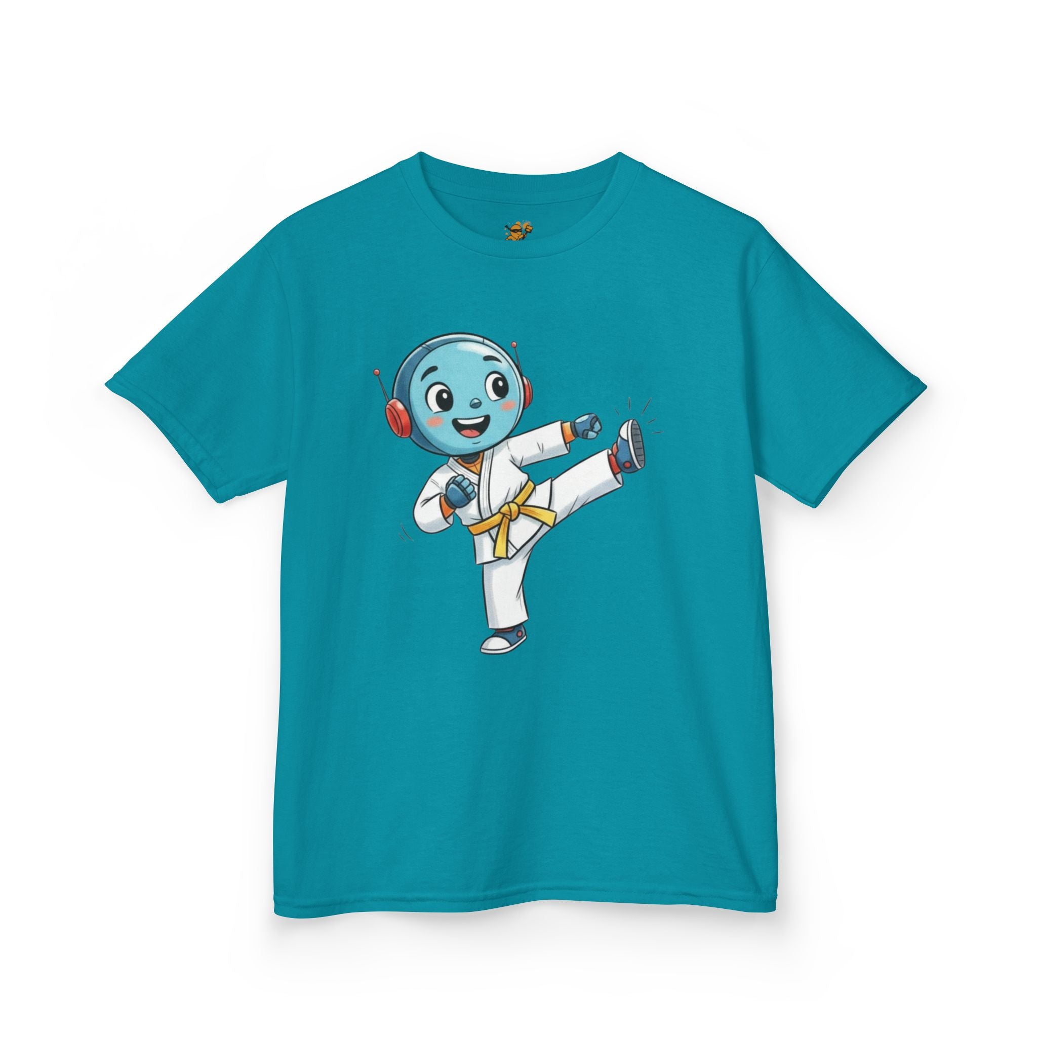 KidBots Karate Y, Youth / Kids T-Shirt, Sports Lover Gift, Fun Summer Wear, Birthday Gift, Playtime Apparel