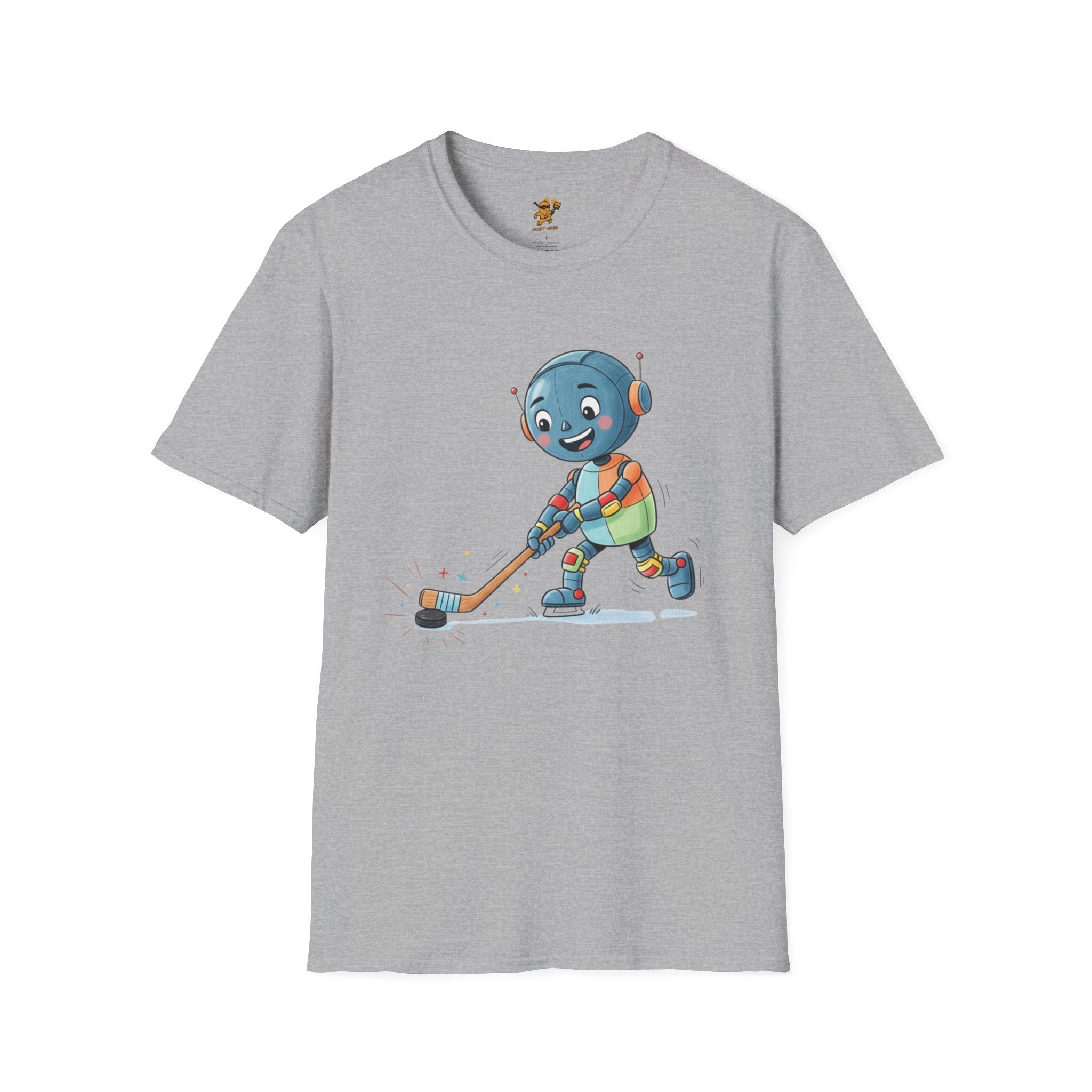 KidBots Hockey G Adult Unisex Softstyle T-Shirt | Fun Robot Sports Design | Gift for Teens and Adults, Sports Lovers, Casual Wear, Birthday, Every [...]