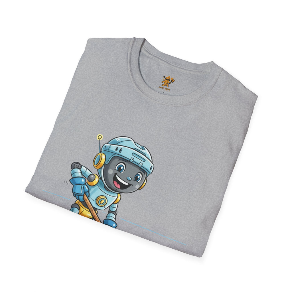KidBots Hockey H Adult Unisex Softstyle T-Shirt | Fun Robot Sports Design | Gift for Teens and Adults, Sports Lovers, Casual Wear, Birthday, Every [...]