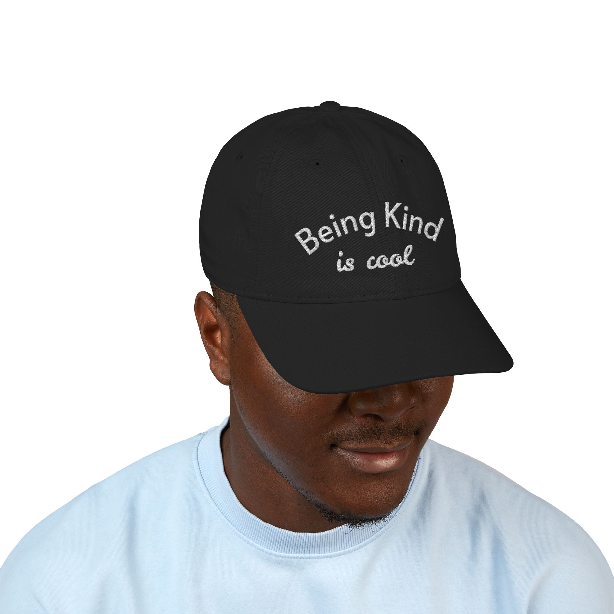 'Being Kind Is Cool' Embroidered Baseball Cap