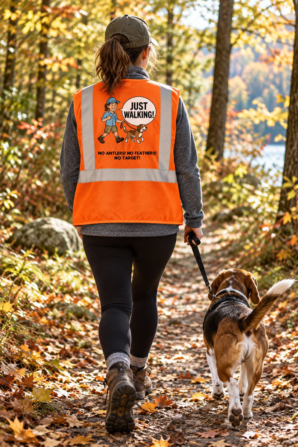Safety Vest for walking and hiking